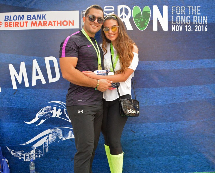 BLOM BANK Photobooth at the BLOM BANK Beirut Marathon